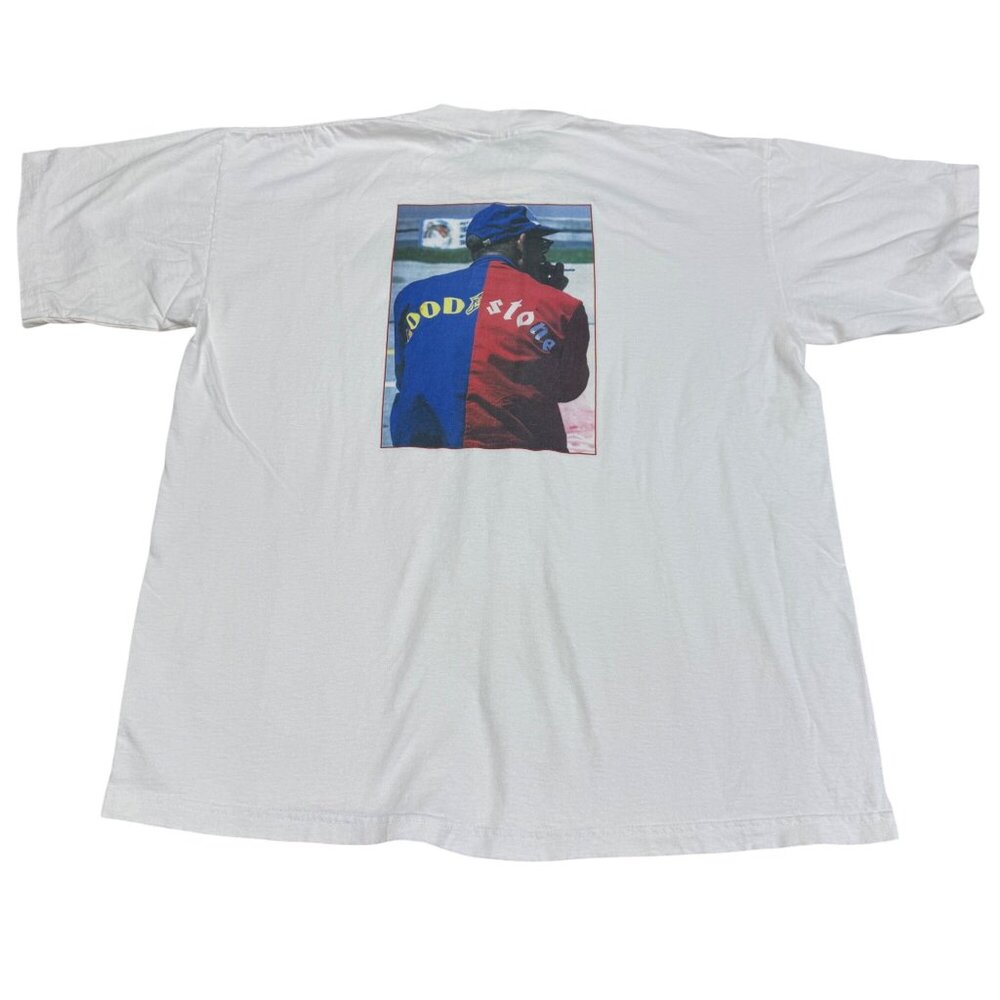 Vtg. UNSER The Legend Continues Nascar Single Stitch T-Shirt Made In USA, Sz XL